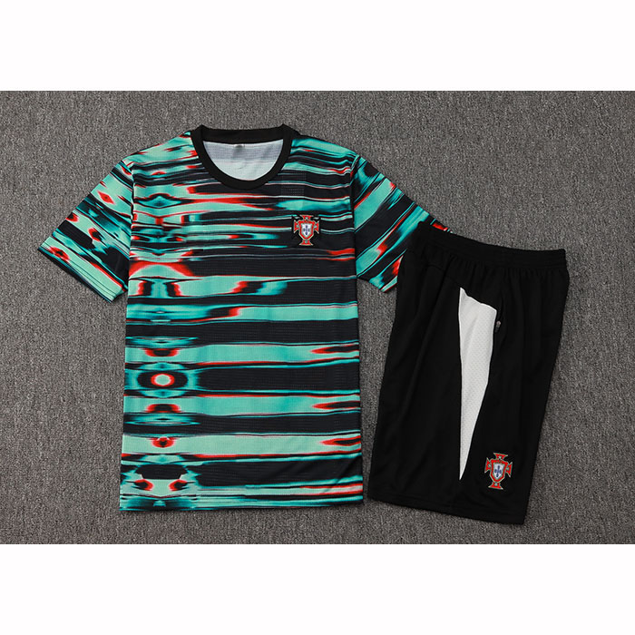 Chandal del Portugal Manga Corta 25-26 Verde - Pantalon Corto